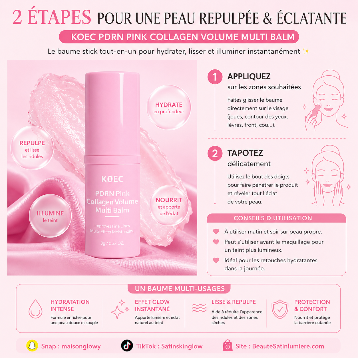 Crème Capsules Collagène & PDRN