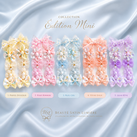 Coffret de 10 Barrettes Enfants — Édition Mini ✨