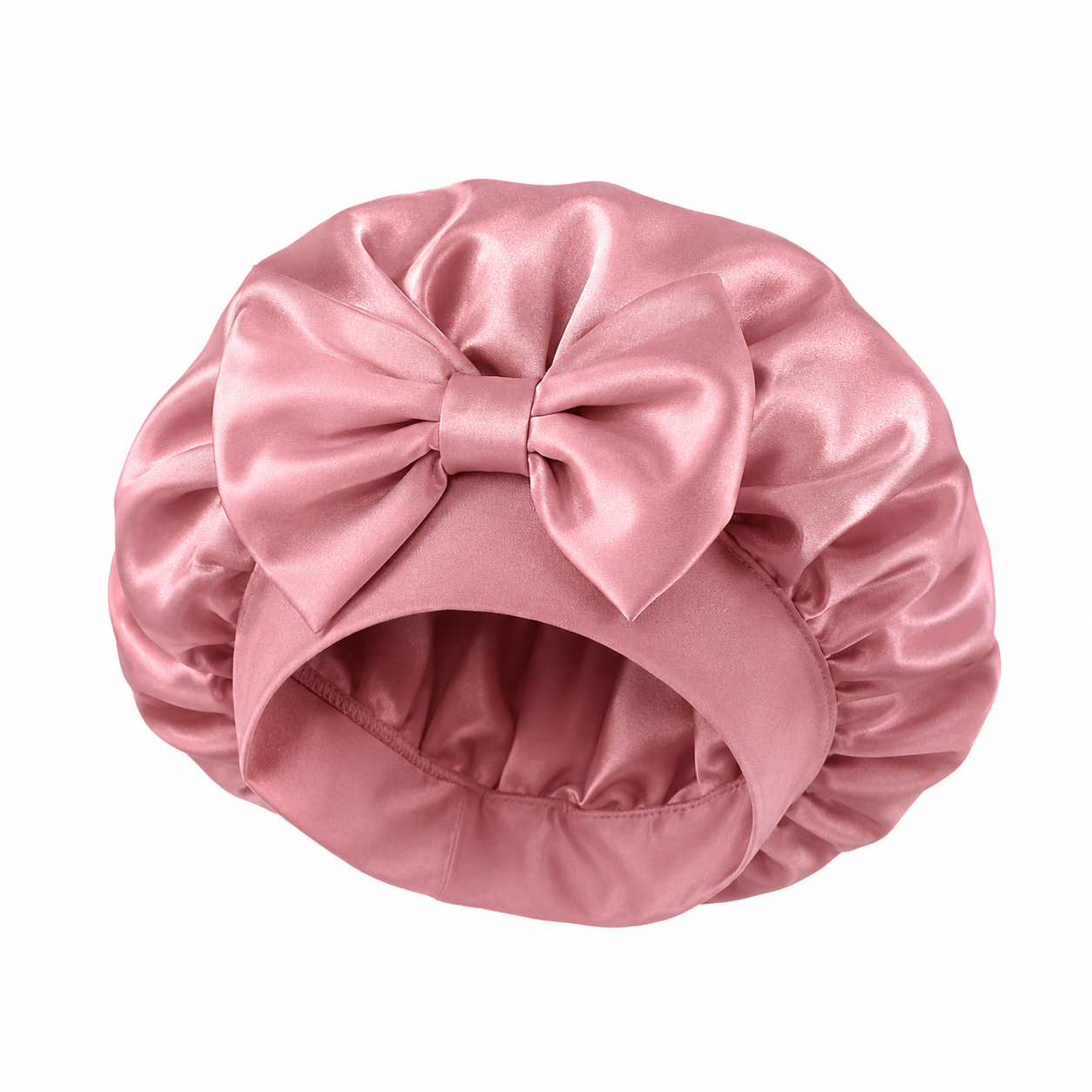BONNET EN SATIN