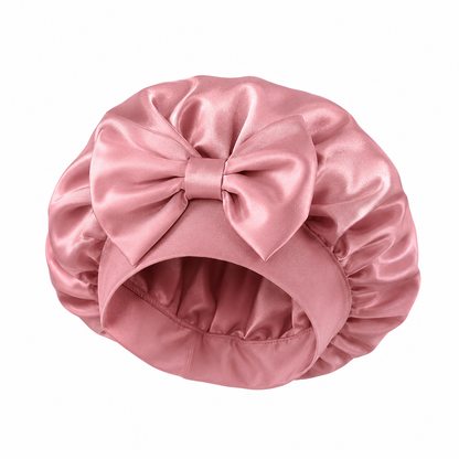 BONNET EN SATIN