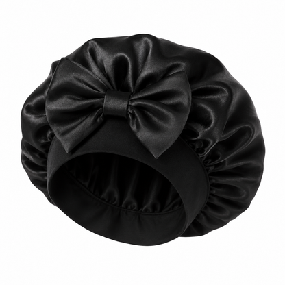 BONNET EN SATIN