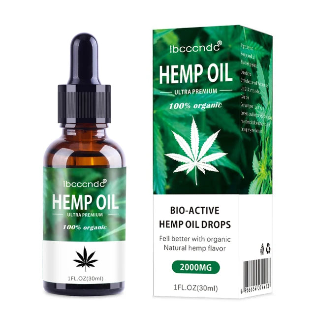 Huile de Chanvre Bio-Active — Soin Visage & Corps