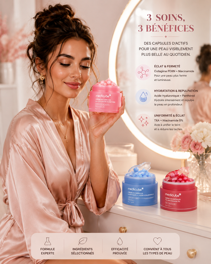 Collection Crèmes Capsules – Soins Coréens