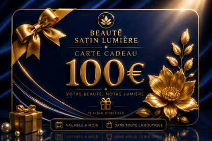 Carte Cadeau Beauté Satin Lumière 🌟
