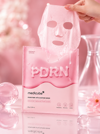 Masque Tissu PDRN – Effet Peau de Verre
