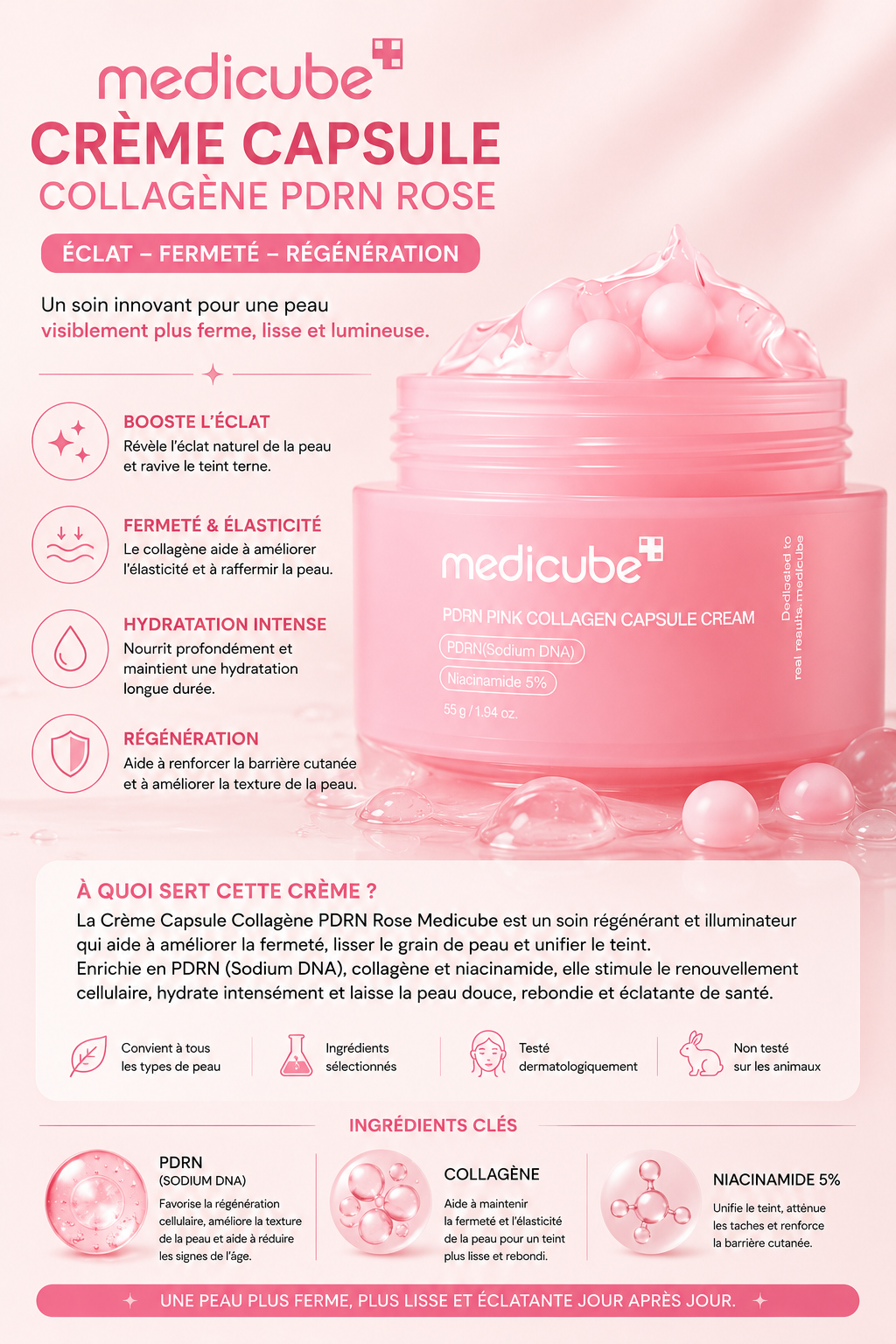 Collection Crèmes Capsules – Soins Coréens