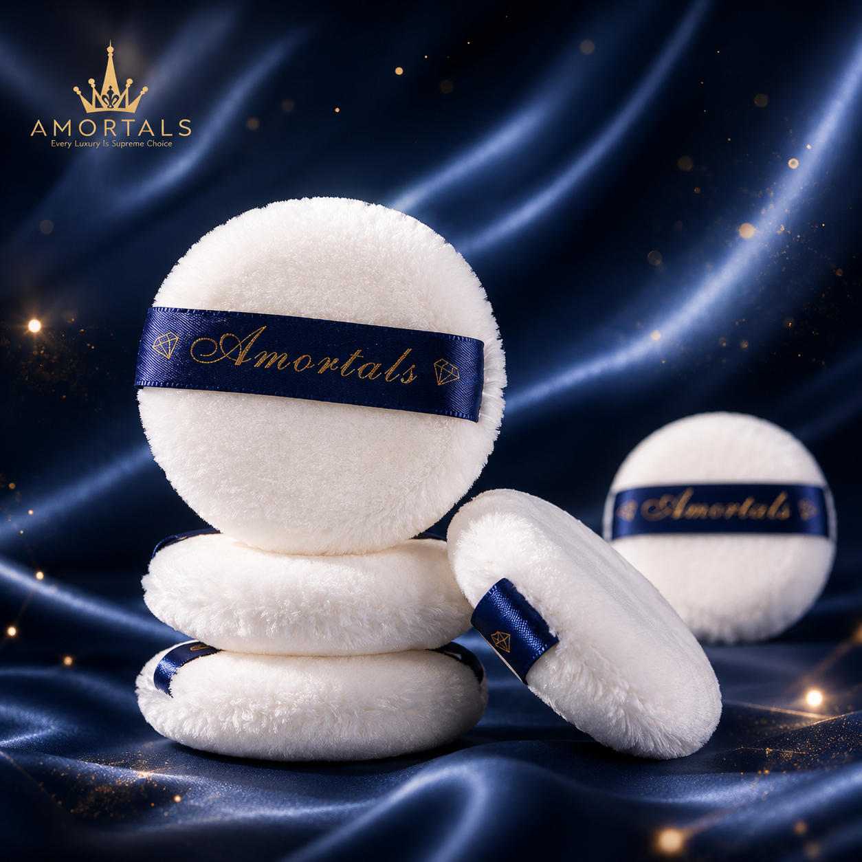 Houppettes Poudre Amortals – Coffret Douceur Étoile
