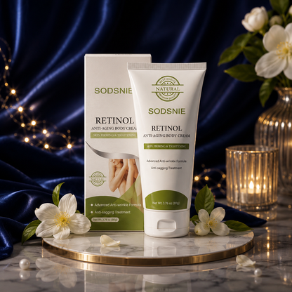 Crème Corps Rétinol Anti-Cellulite – Raffermissante & Anti-Âge