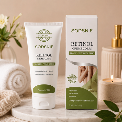 Crème Corps Rétinol Anti-Cellulite – Raffermissante & Anti-Âge