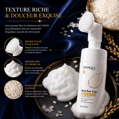 Mousse Nettoyante Éclat de Riz – BIOAQUA