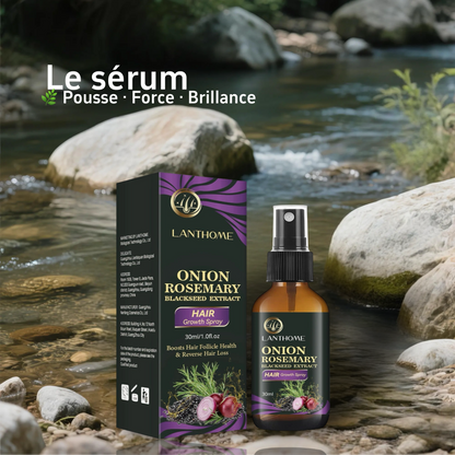 Shampooing à l'Oignon & Romarin – Anti-Chute & Croissance