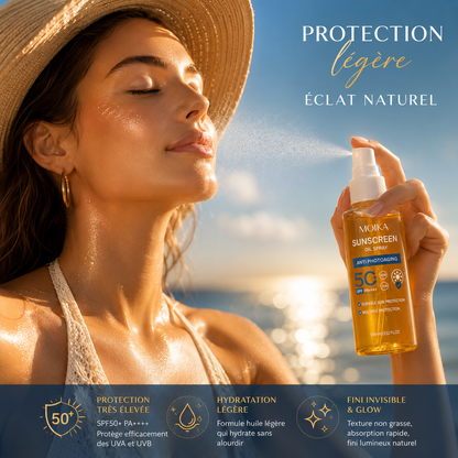 Brume Solaire Hydratante SPF – Protection & Éclat