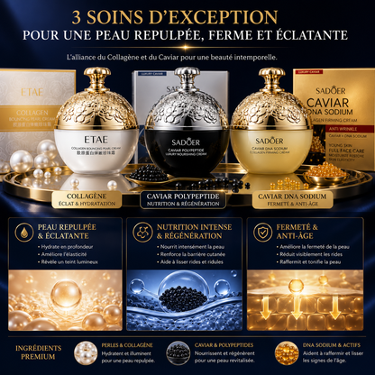 Crème Anti-Âge Caviar & Collagène – Raffermissante