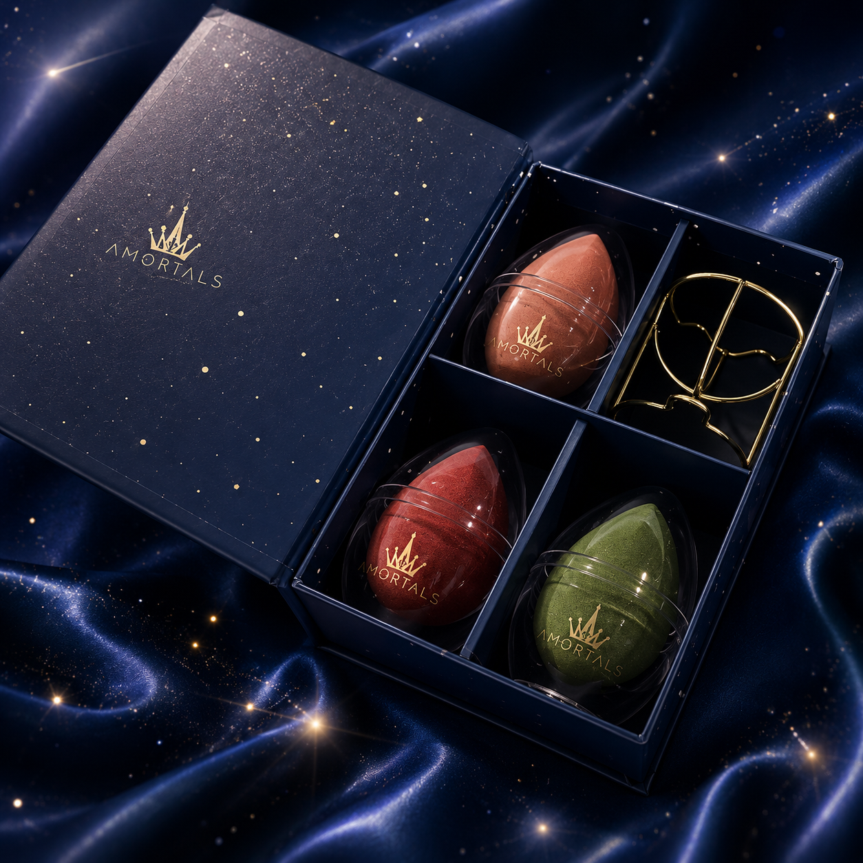 Houppettes Poudre Amortals – Coffret Douceur Étoile