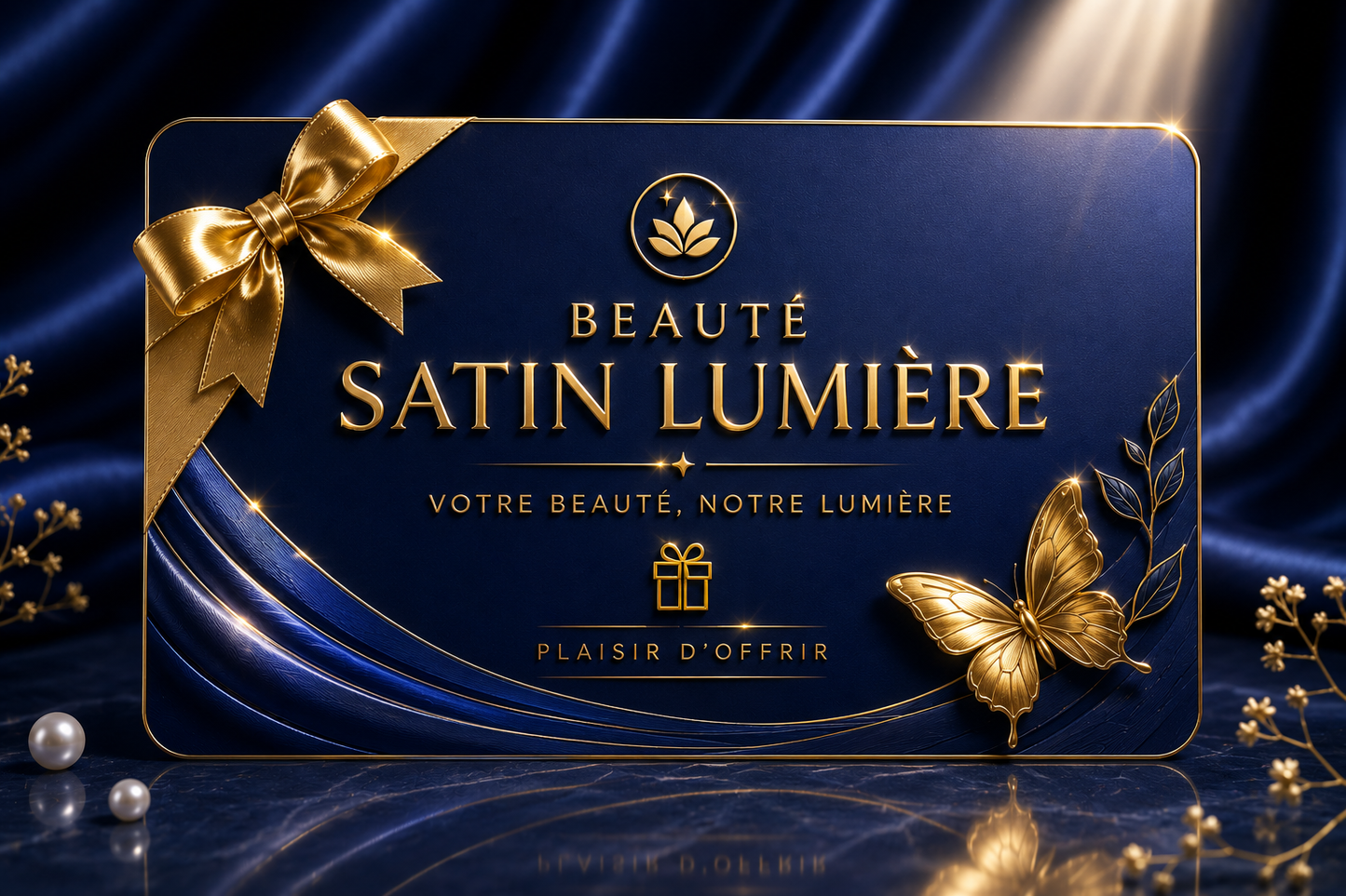 Carte Cadeau Beauté Satin Lumière 🌟