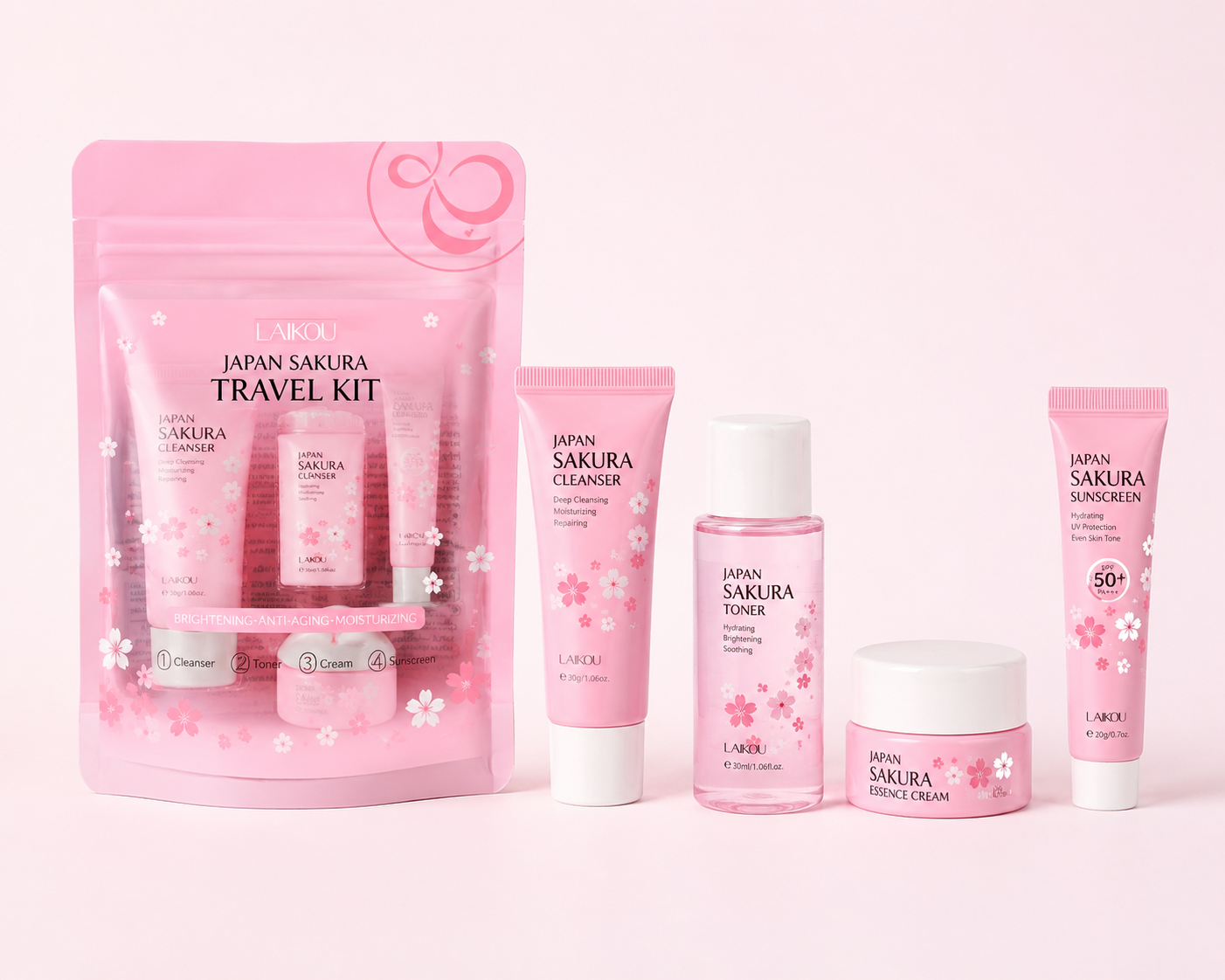 Routine Sakura Éclat & Hydratation