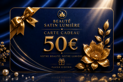 Carte Cadeau Beauté Satin Lumière 🌟