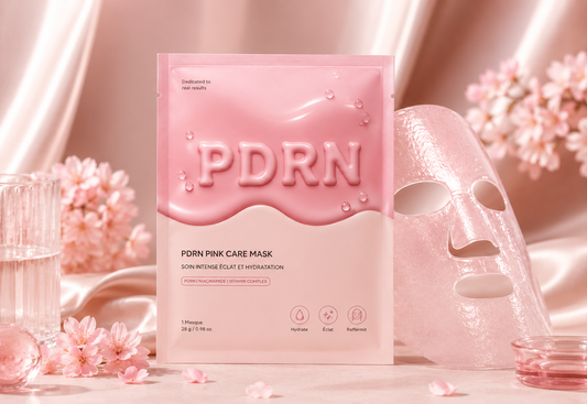 Masque Tissu PDRN – Effet Peau de Verre