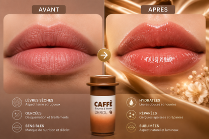 Baume à Lèvres Café Espresso — Soin Réparateur & Hydratant