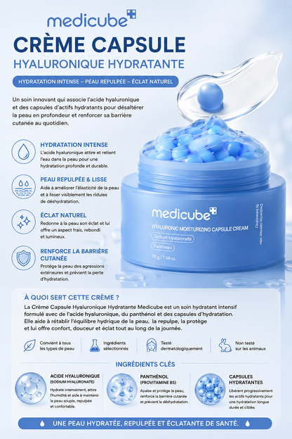 Collection Crèmes Capsules – Soins Coréens