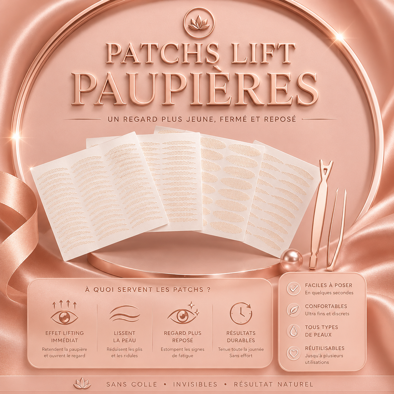 Patchs Liftants Paupières